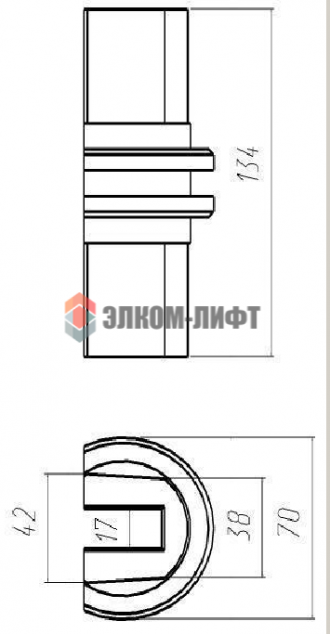 Вкладыш кабины 16мм (оригинал) 04110302092А МЛЗ