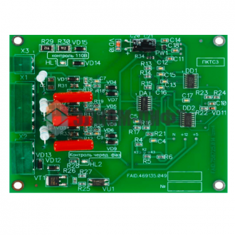 Плата контроля трехфазной сети ПКТС-3 ФАИД.469135.049